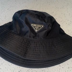 Black and Silver Bucket Hat - unisex